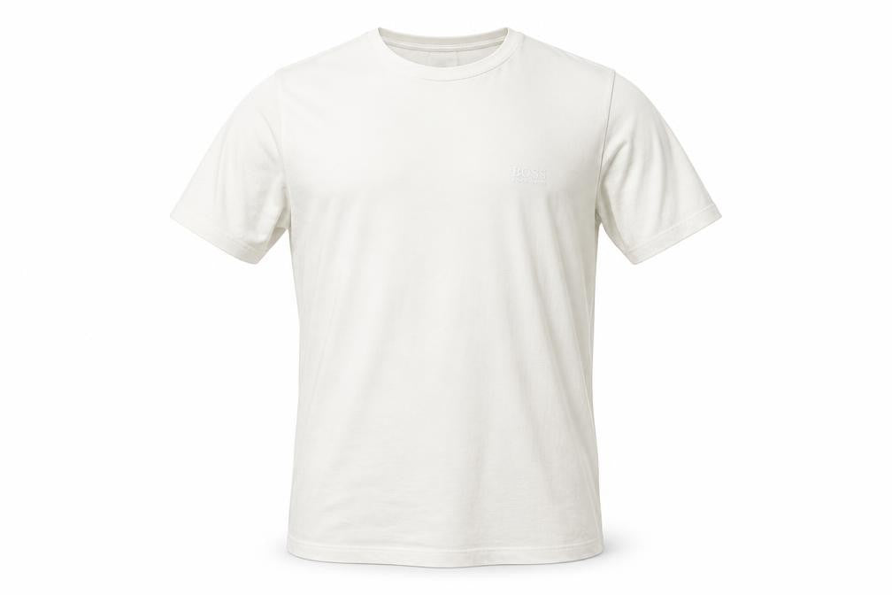 Mens UK Size M HUGO BOSS White  Cotton T-Shirt