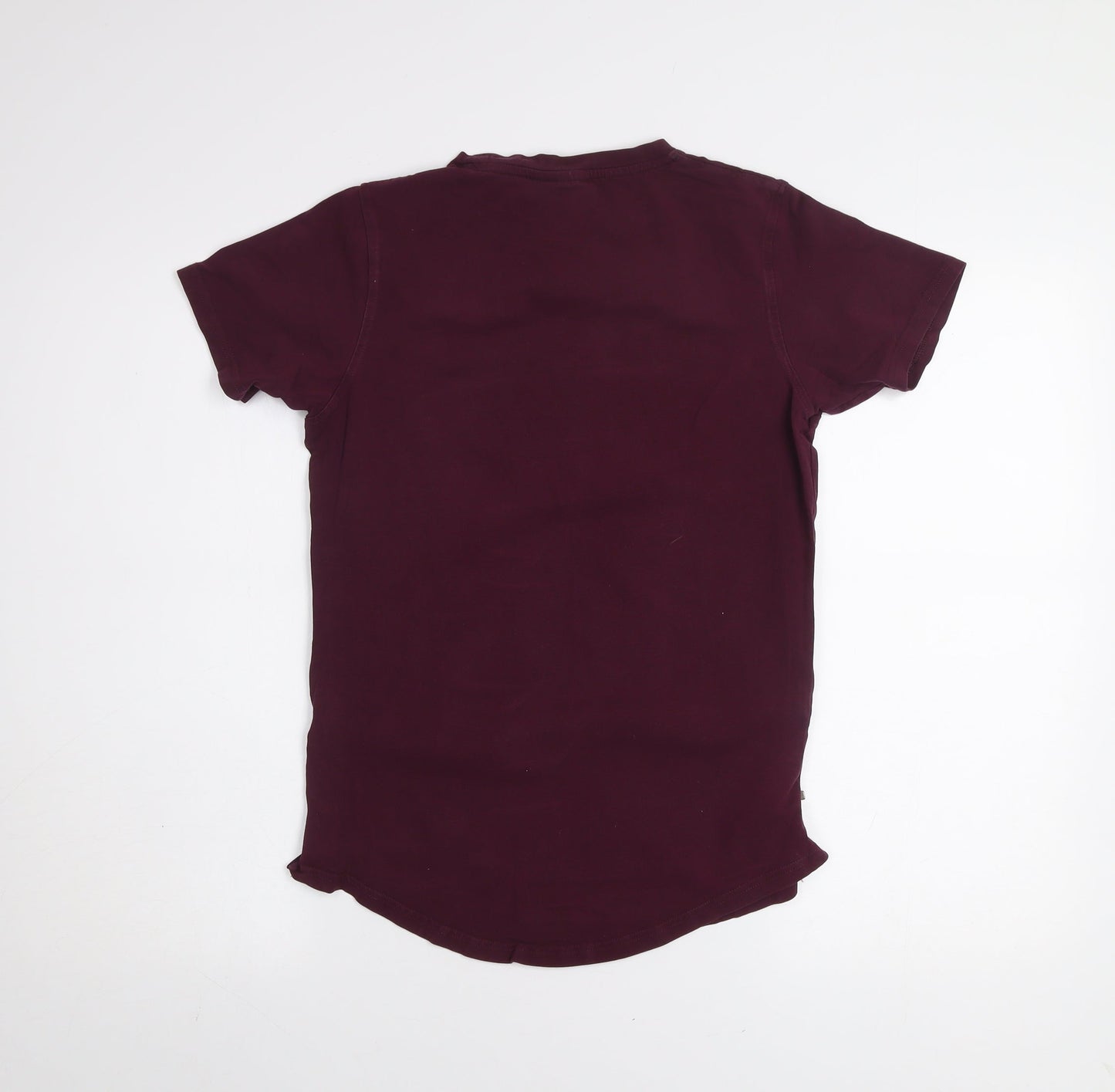 Rascal Boys Red XL Short Sleeve Cotton Zip Detail T-Shirt