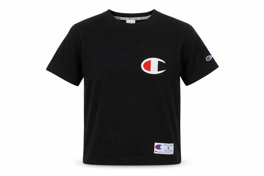 Mens UK Size S Champion Black  Cotton T-Shirt