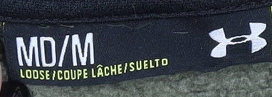 Under Armour Men's Green Camouflage Crew Neck Sweatshirt Size M