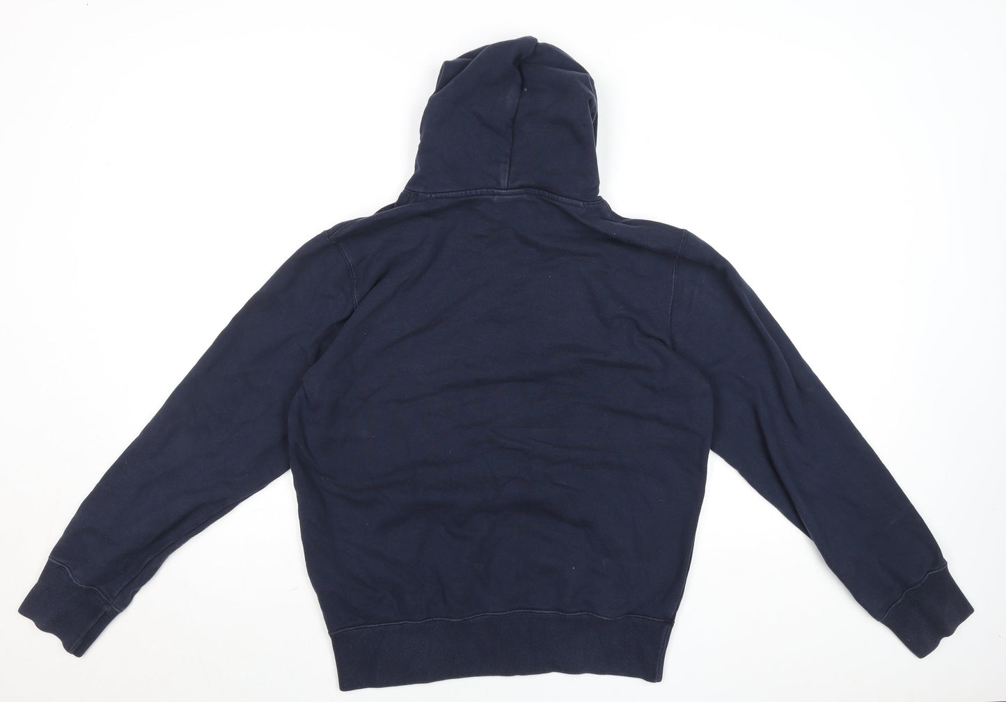 Champion Men's Blue Pullover Hoodie Medium Logo Sportswear