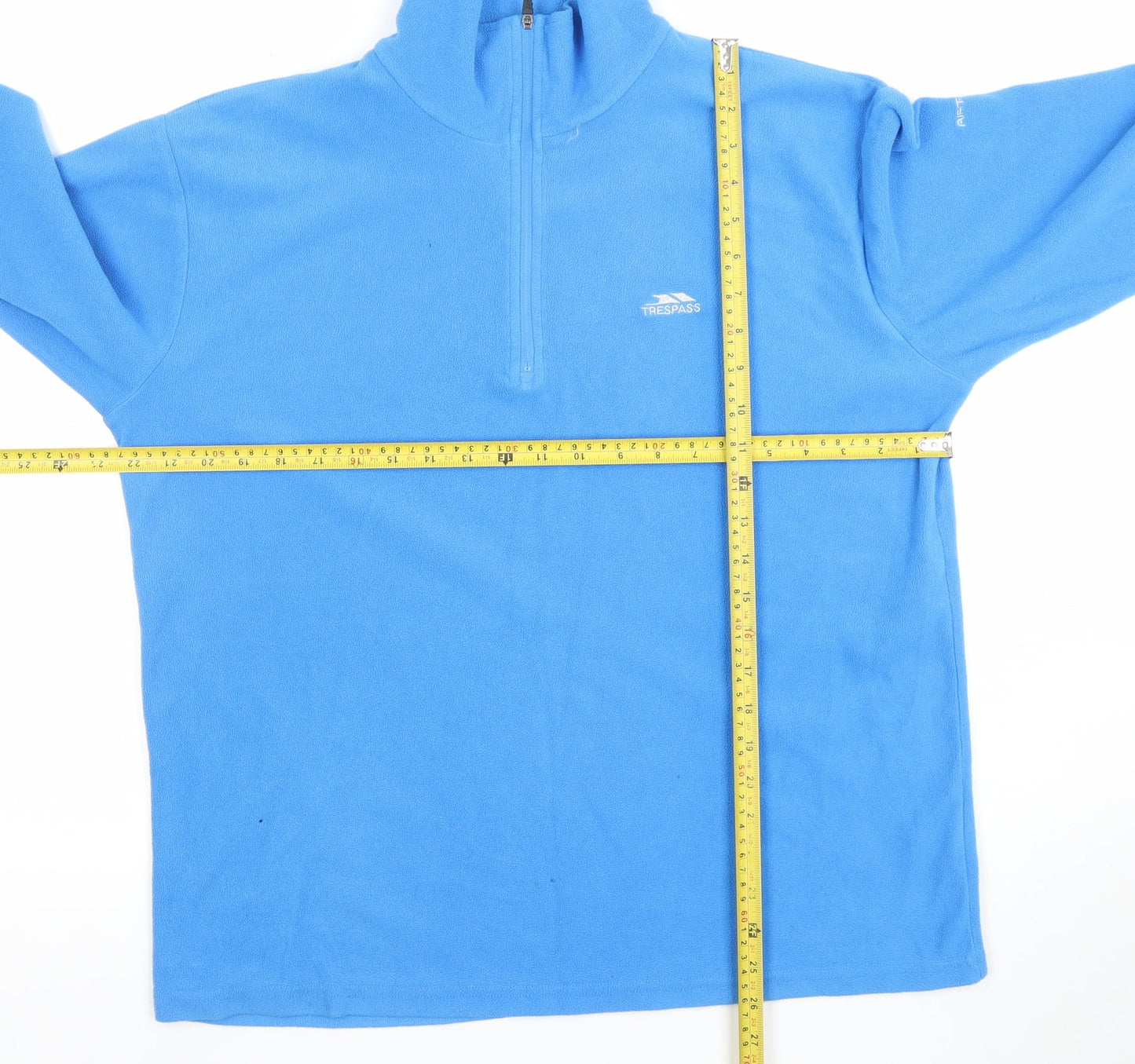 Trespass Men's Blue Fleece 1/2 Zip Pullover Sweatshirt Size M