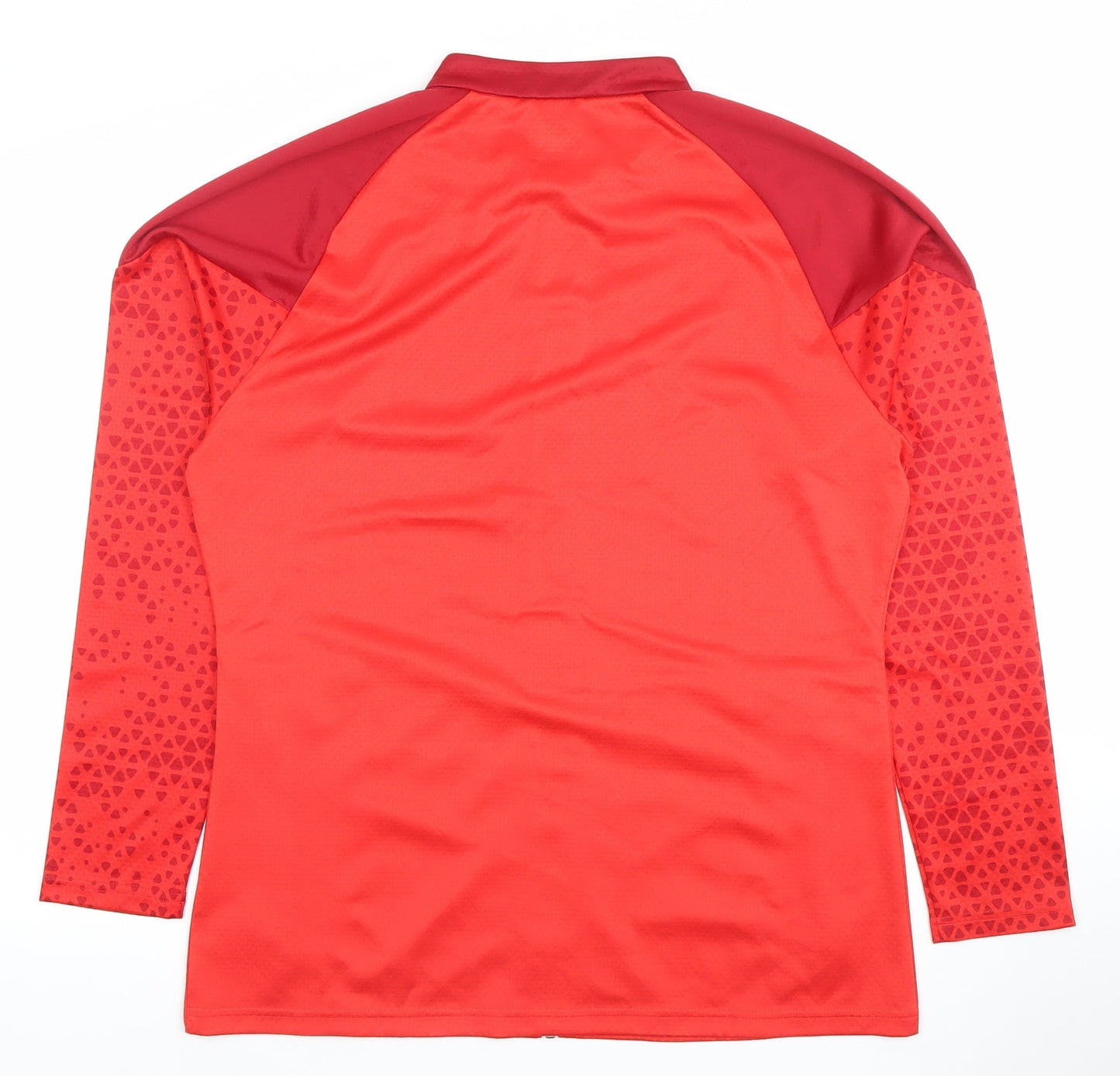 Puma Mens Red Full Zip Sports Sweatshirt Size L