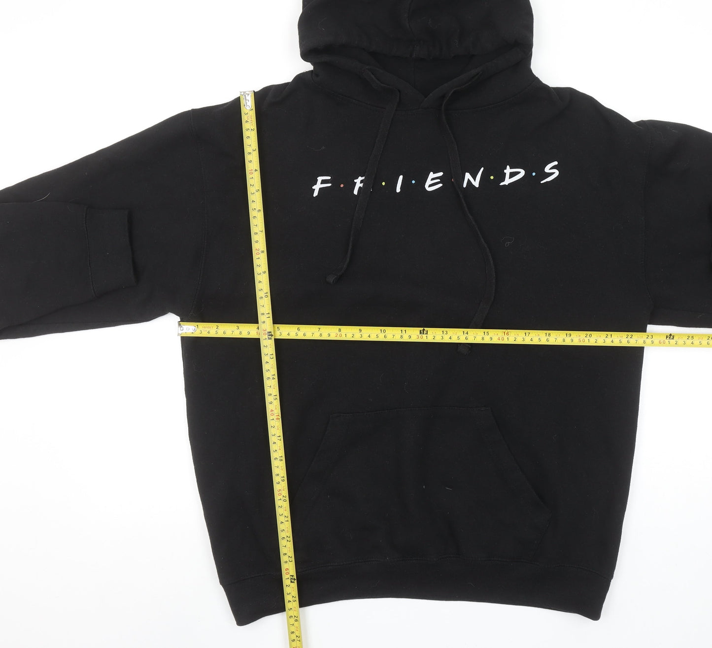 Friends TV Series Black Pullover Hoodie Women S Cotton Blend