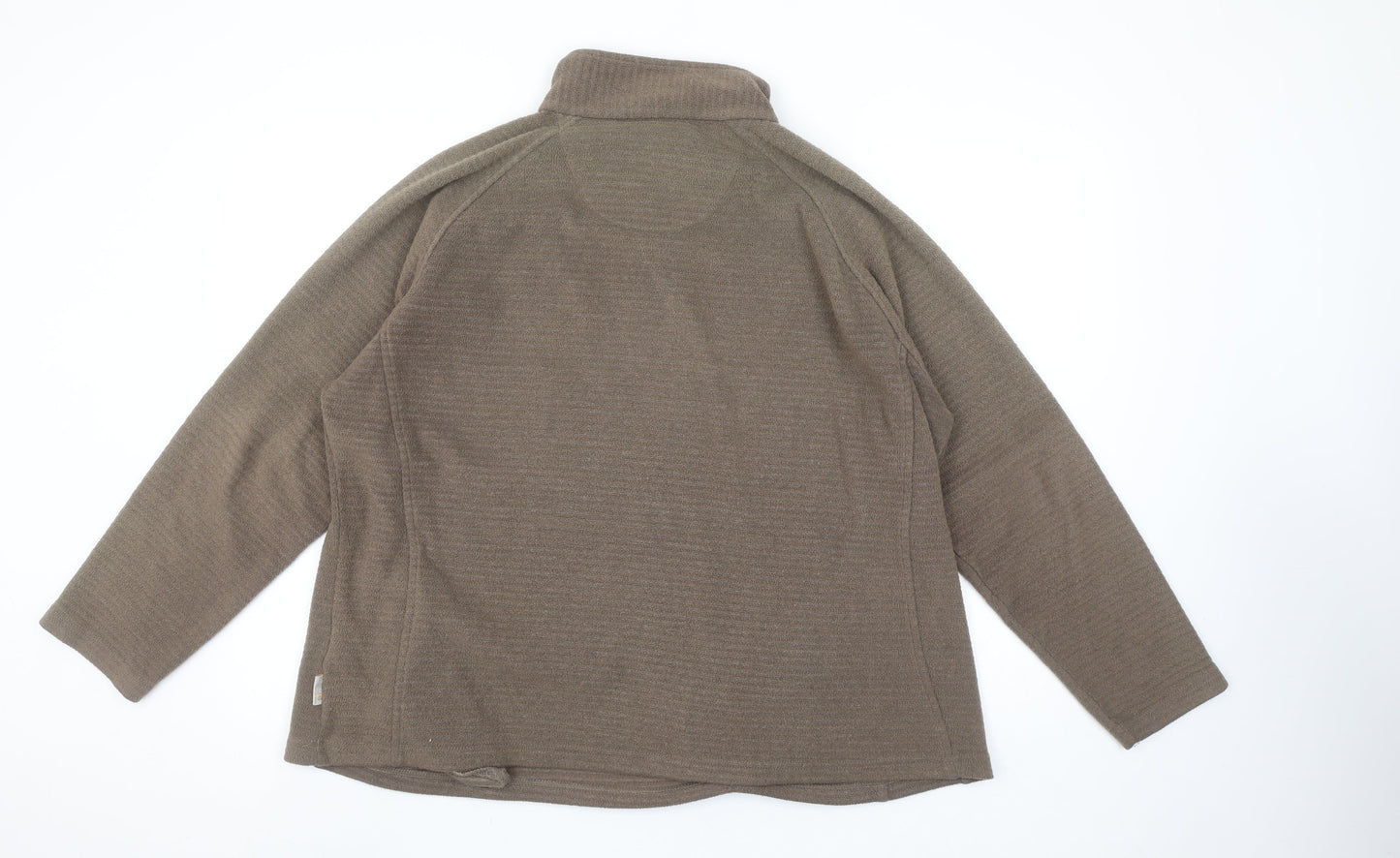 Regatta Women's Brown 1/2 Zip Fleece Pullover Size 20 Outdoor Sweatshirt