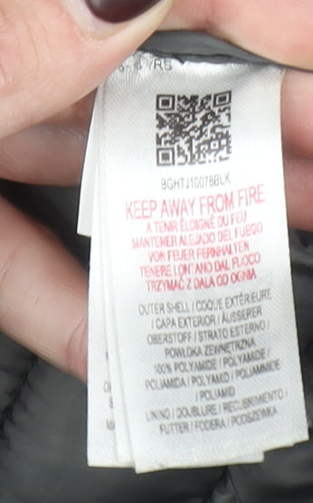 Berghaus Boys Black 5-6 Years Hooded Puffer Jacket Lightweight Winter Coat