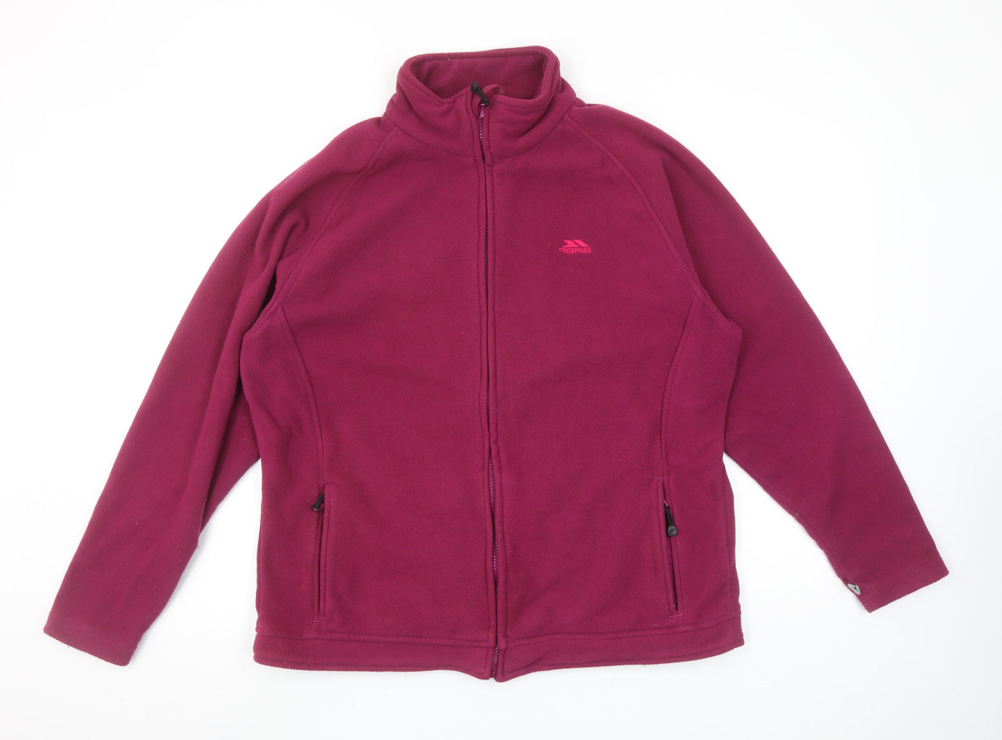 Trespass Womens Purple Fleece Full Zip Jacket XL