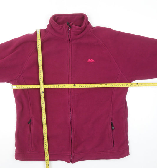 Trespass Womens Purple Fleece Full Zip Jacket XL