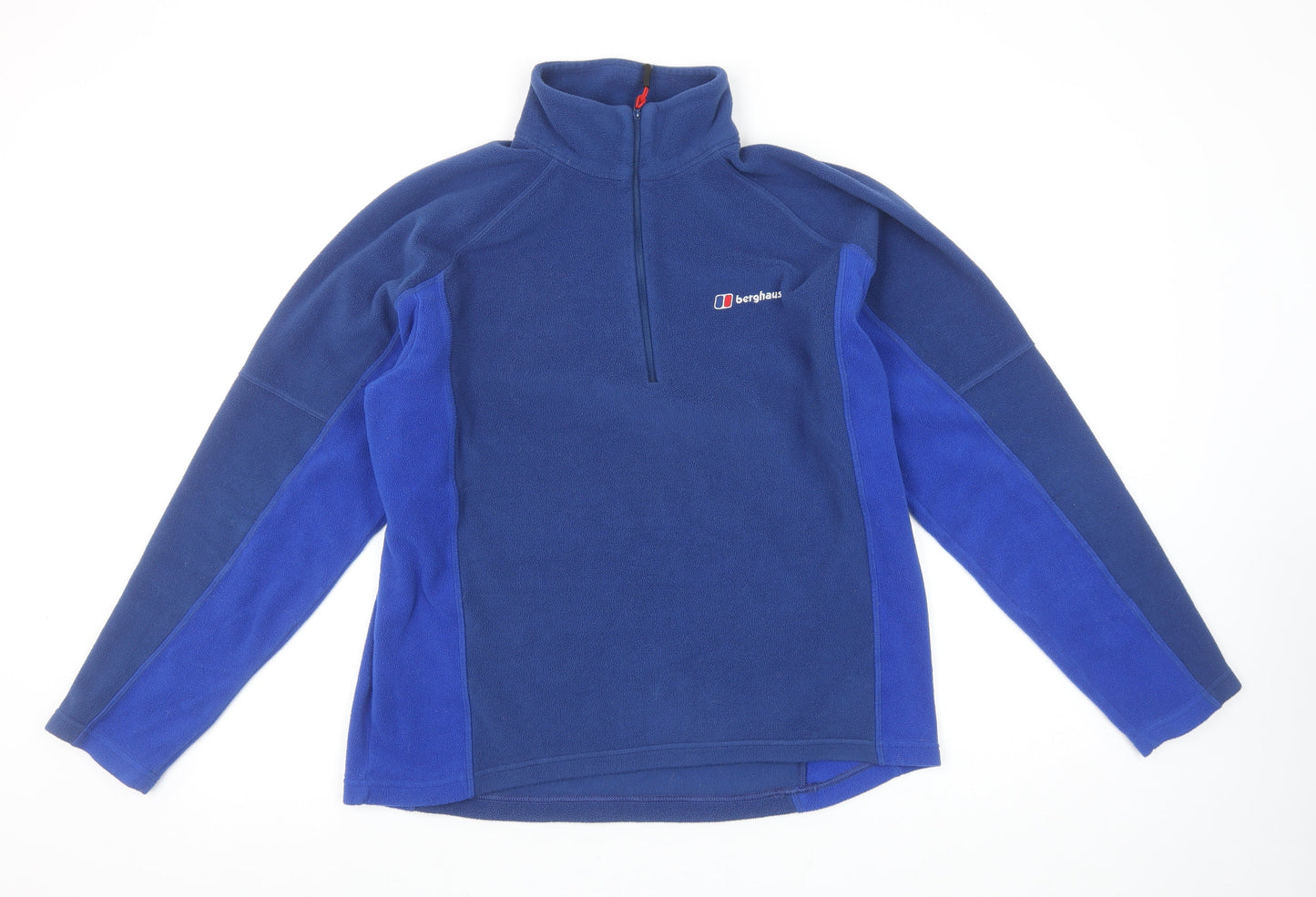 Berghaus Men's Blue Fleece Half Zip Pullover Sweatshirt M