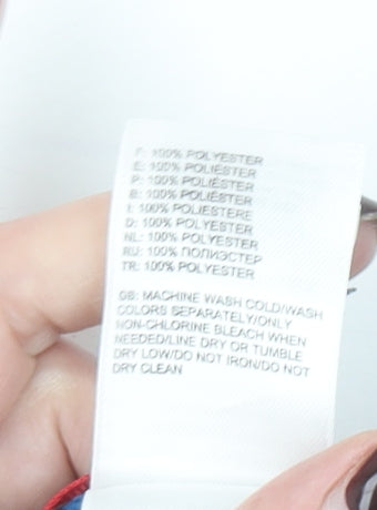 The North Face Women Blue Fleece Hooded Full Zip Jacket Size S