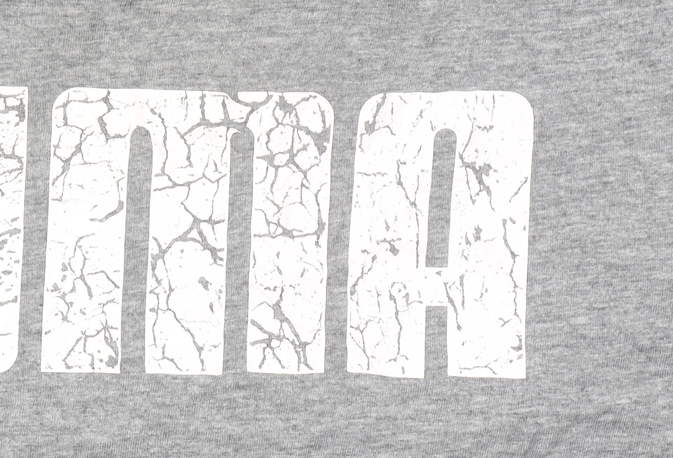 Puma Mens Grey XL Graphic Logo Crew Neck Short Sleeve T-Shirt