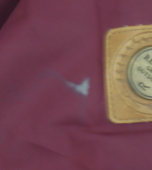 Regatta Women’s Red Hooded Waterproof Parka Coat Size 10