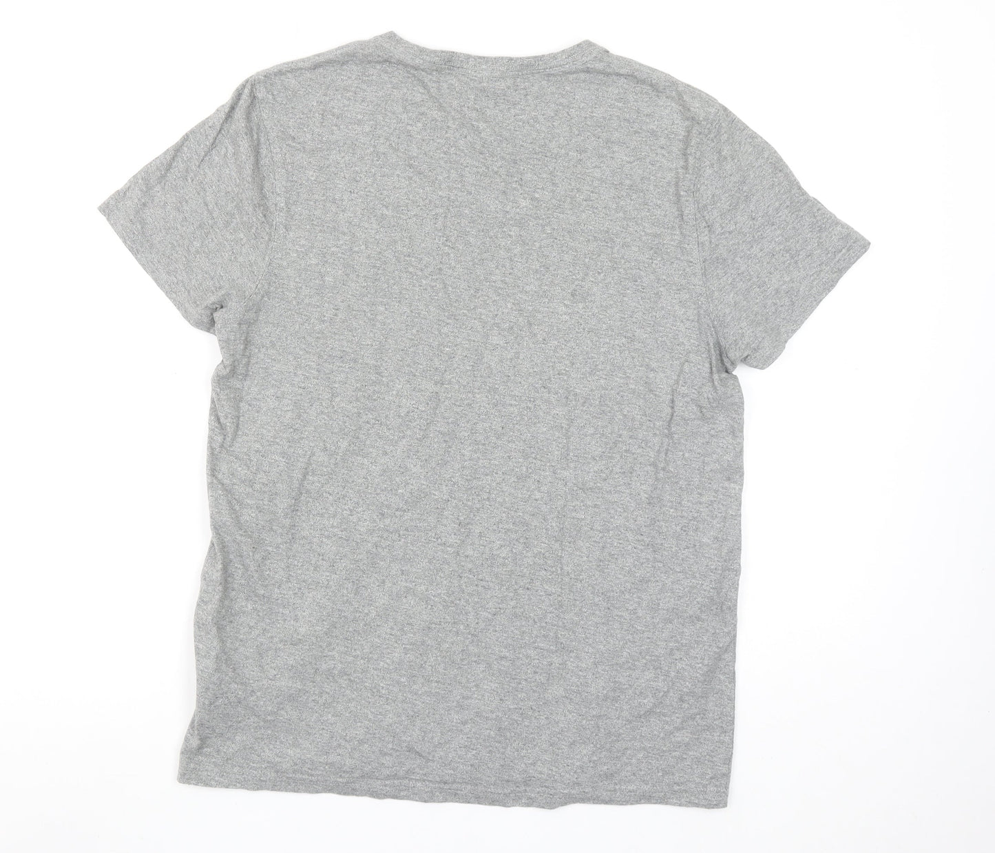 Jack Wills Men’s Grey Slim Fit Cotton Crew Neck T-Shirt M