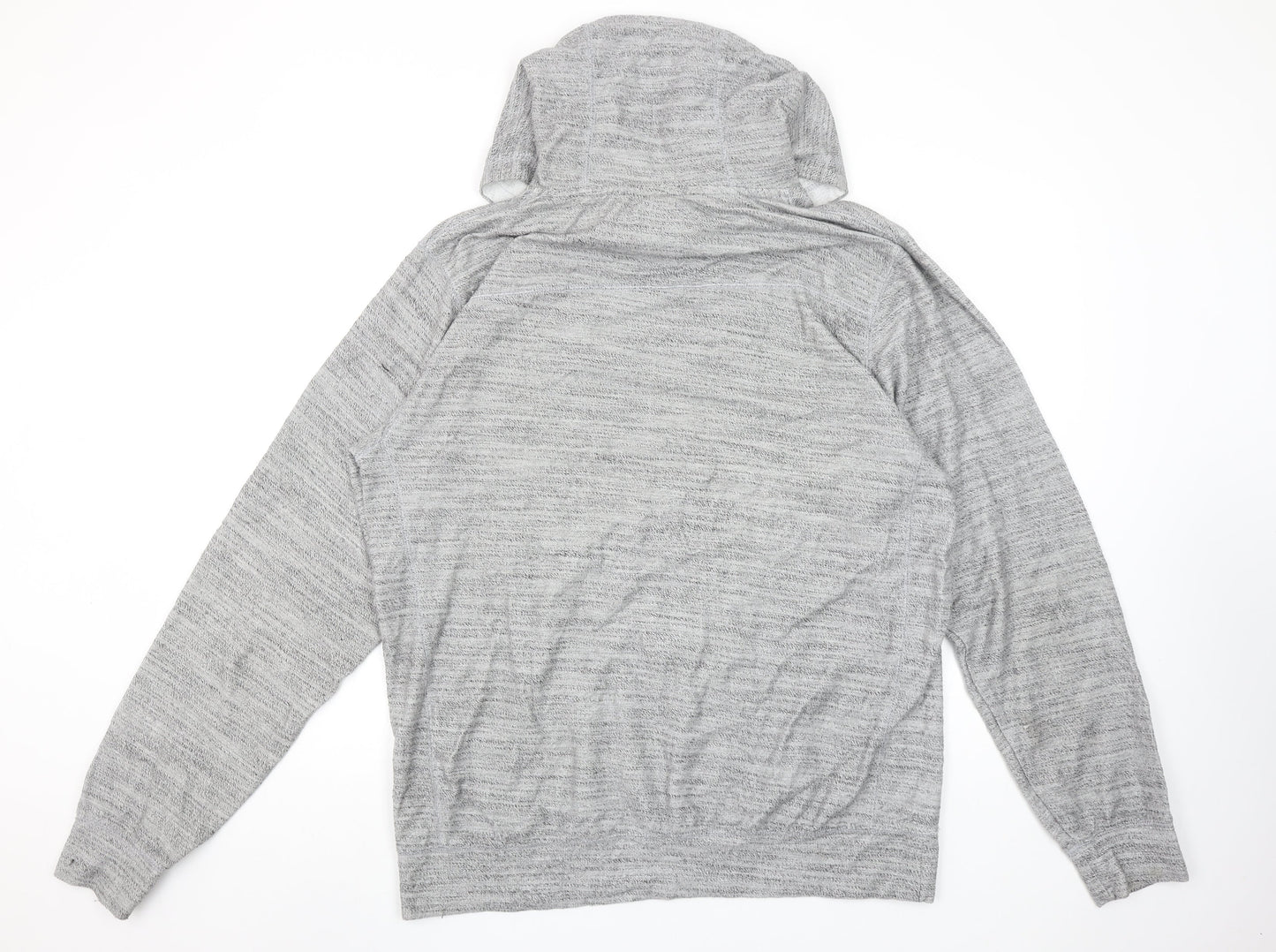 Billabong Men’s Grey Pullover Hoodie XL Knit Cotton Blend