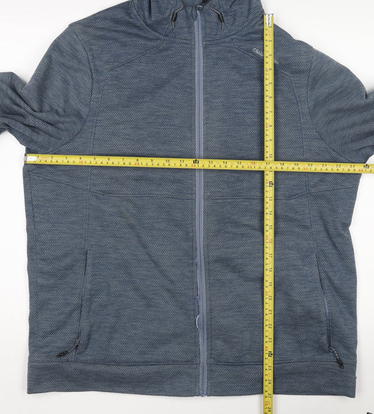 Craghoppers Men's Blue XL Hiking Fleece Hooded Jacket