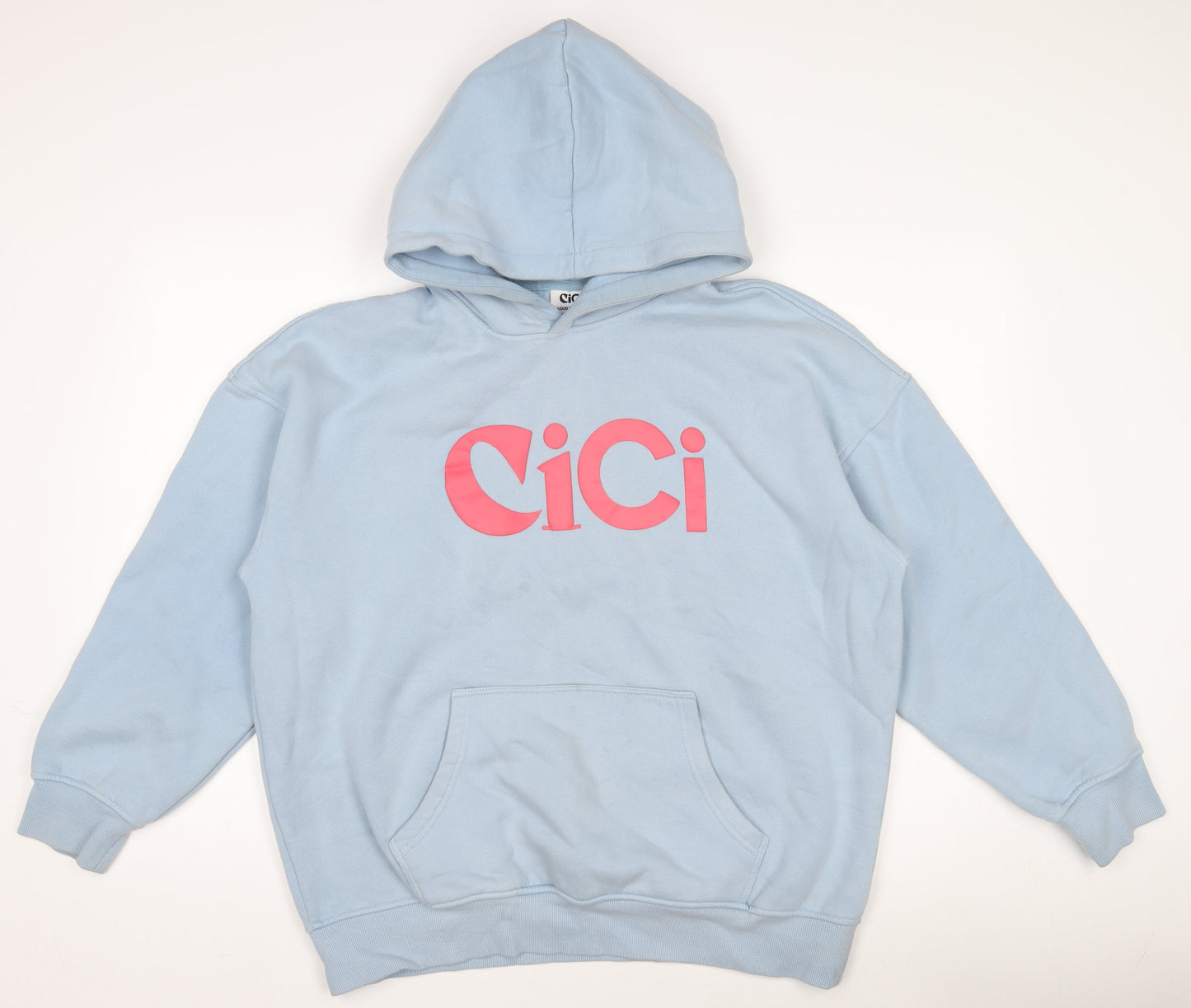 CiCi Loud & Proud Women's Light Blue Pullover Hoodie L