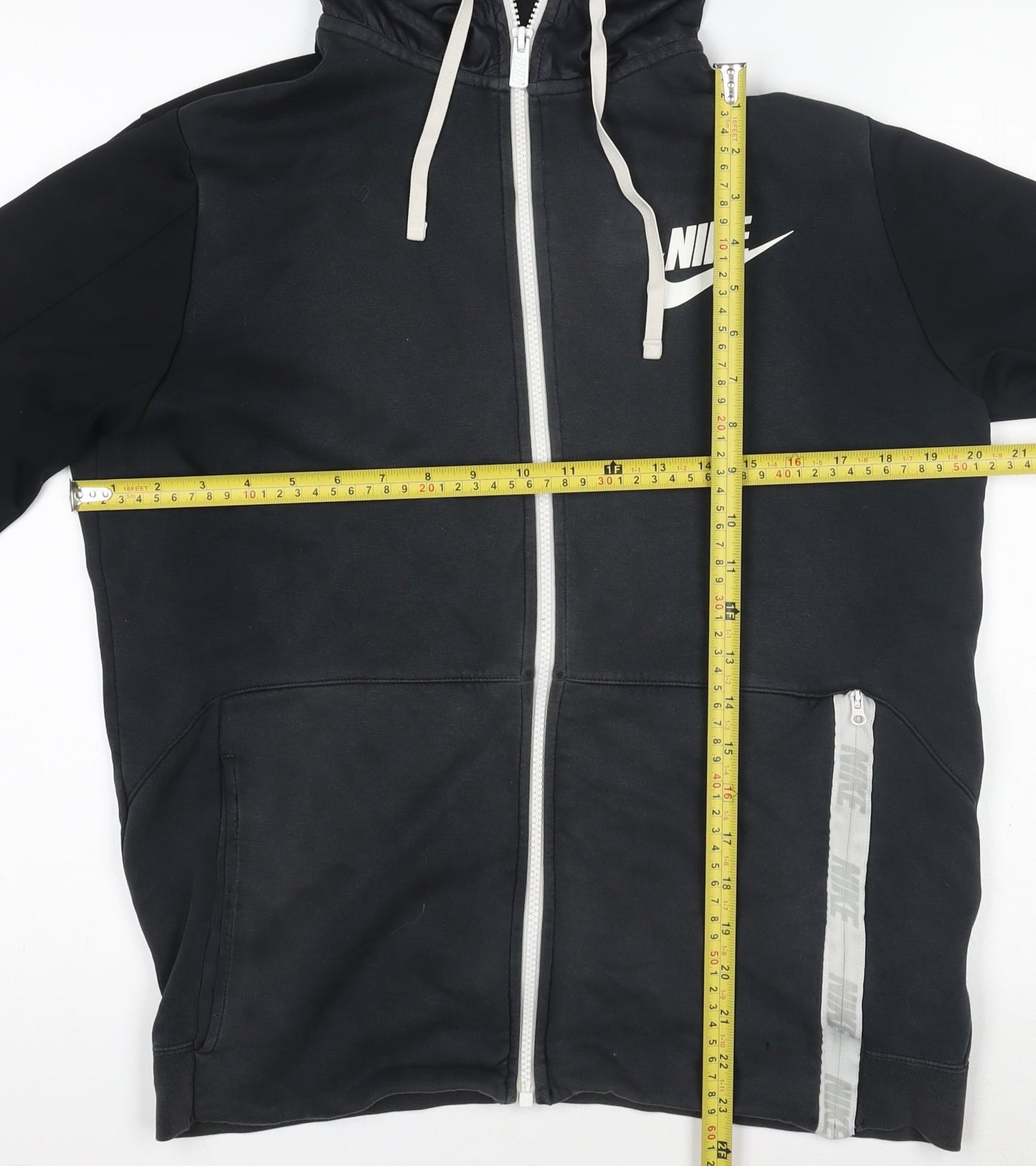 Nike Men's Black M Full Zip Hooded Track Jacket