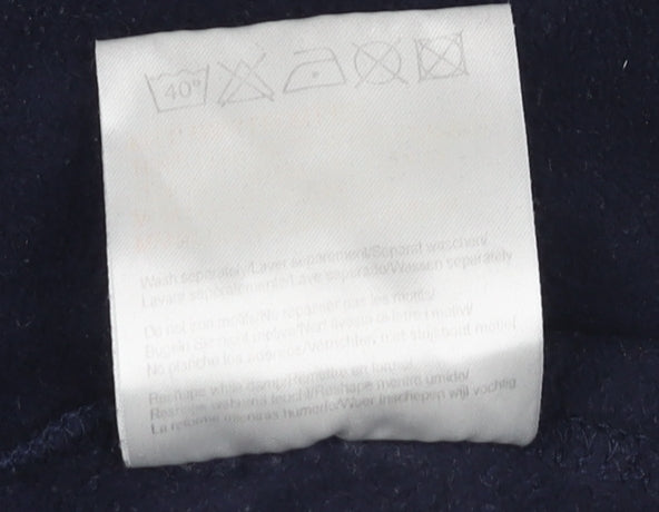 Umbro Men's Blue XL Track Jacket Hooded Full Zip Activewear