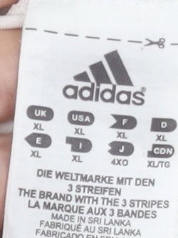 Adidas Women’s White Techfit Sleeveless Tank Top XL Climalite Activewear