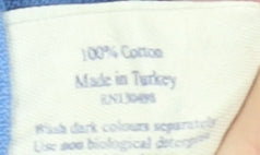 Jack Wills Men Blue S Regular Fit Cotton Polo Shirt