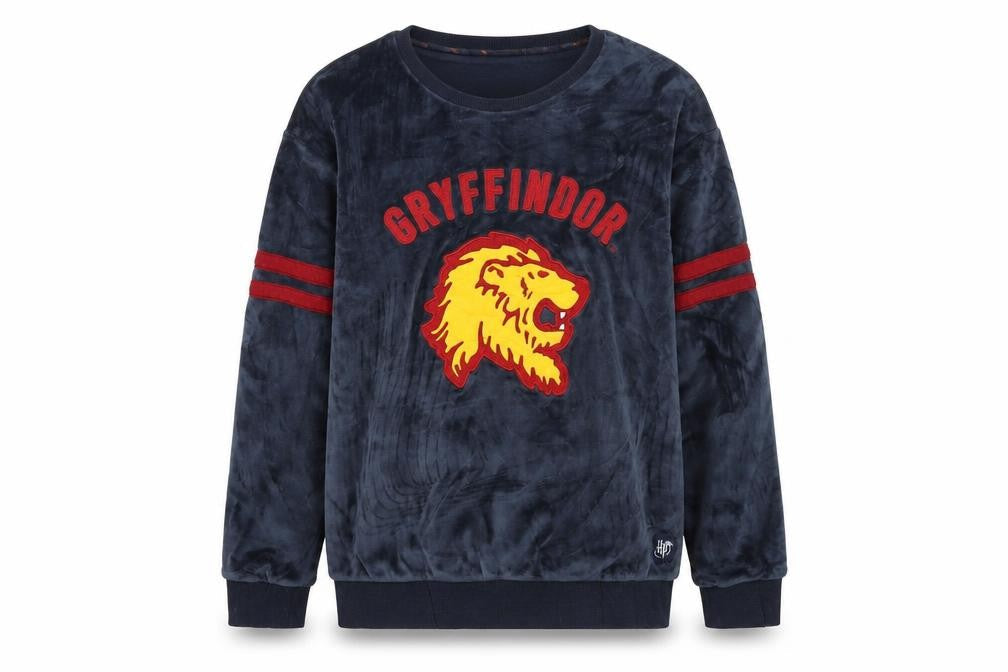 Marks and Spencer Boys Gryffindor Navy Velour Sweatshirt 12-13 Years