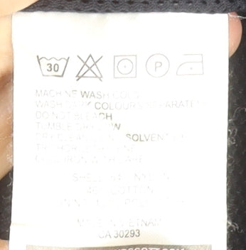 Lyle & Scott Men's Blue Hooded Windbreaker Jacket Size S