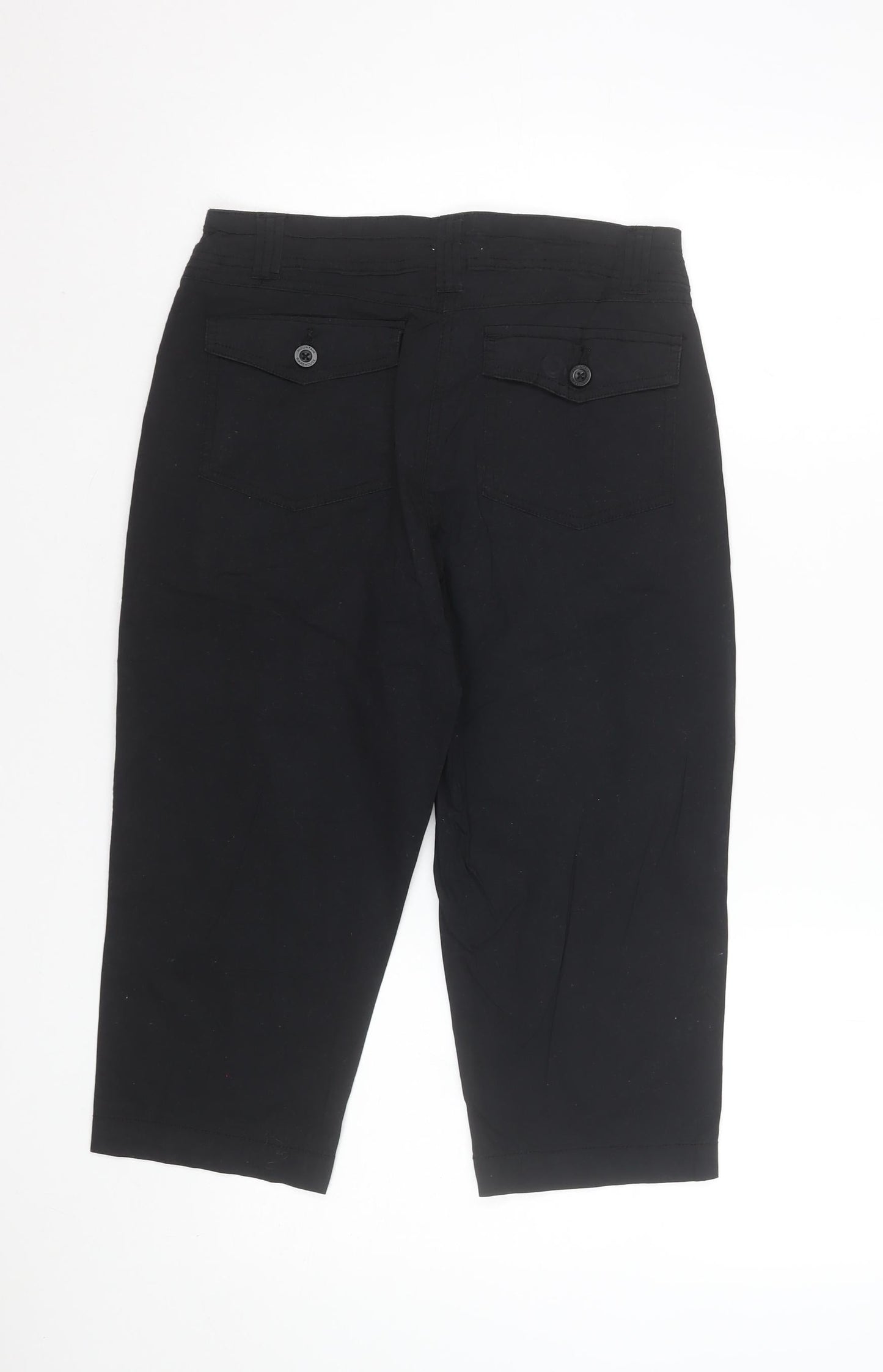 Mountain Warehouse Womens Black Capri Trousers Size 8
