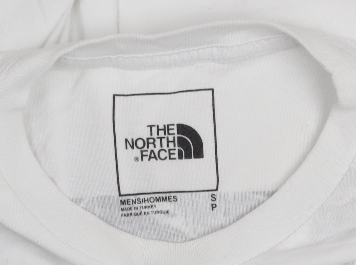 The North Face Men's White Graphic Print T-Shirt Small