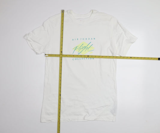 Nike Jordan Men's White Air Jordan Flight Collection T-Shirt L