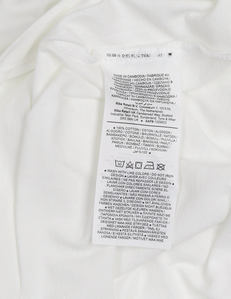 Nike Jordan Men's White Air Jordan Flight Collection T-Shirt L