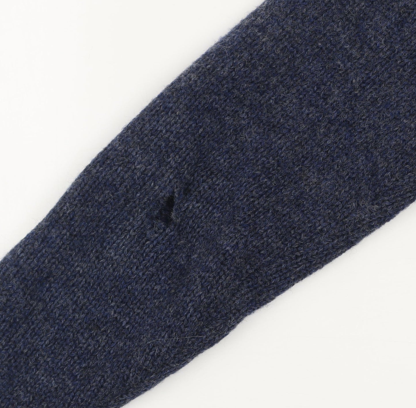 Barbour Men's Blue Wool Full Zip Knit Jacket Size S