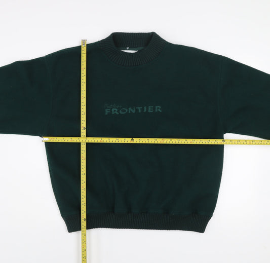 Burton Men’s Green Pullover Fleece Sweatshirt Size M Regular Fit