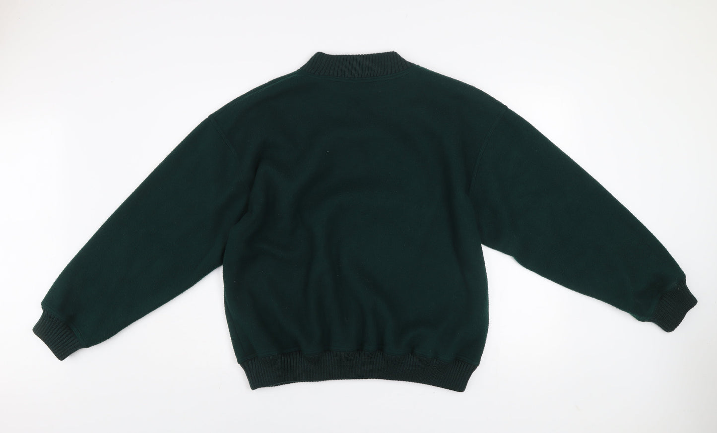 Burton Men’s Green Pullover Fleece Sweatshirt Size M Regular Fit