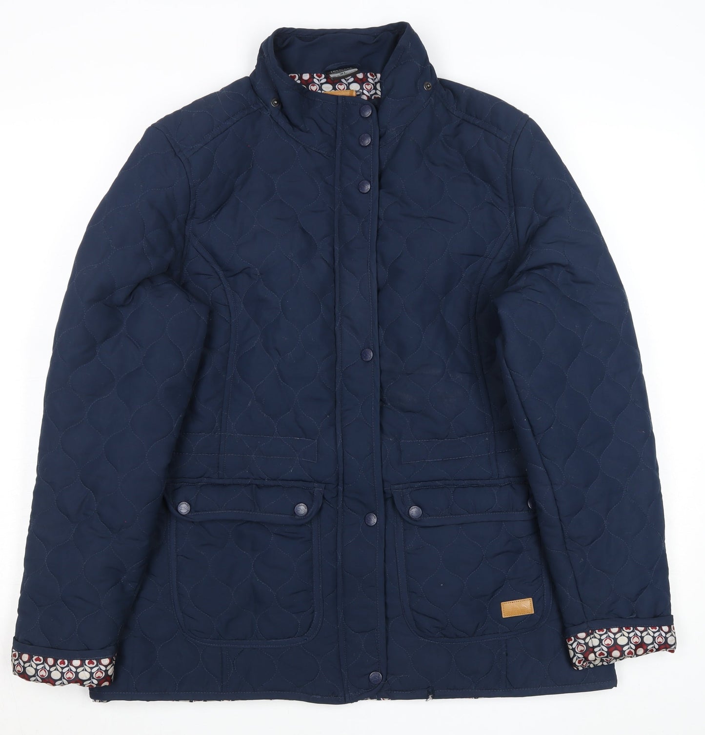 Trespass Womens Blue Quilted Mid-Length Jacket Size XL UK 16
