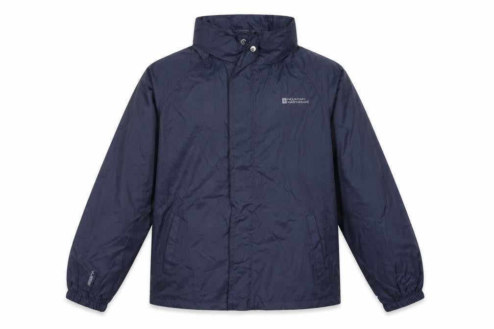 Mountain Warehouse Girls Blue Waterproof Lightweight Active Jacket 9-10Y