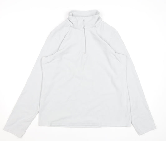 Mens UK L Regular Mountain Warehouse Grey Pullover Sweatshirt