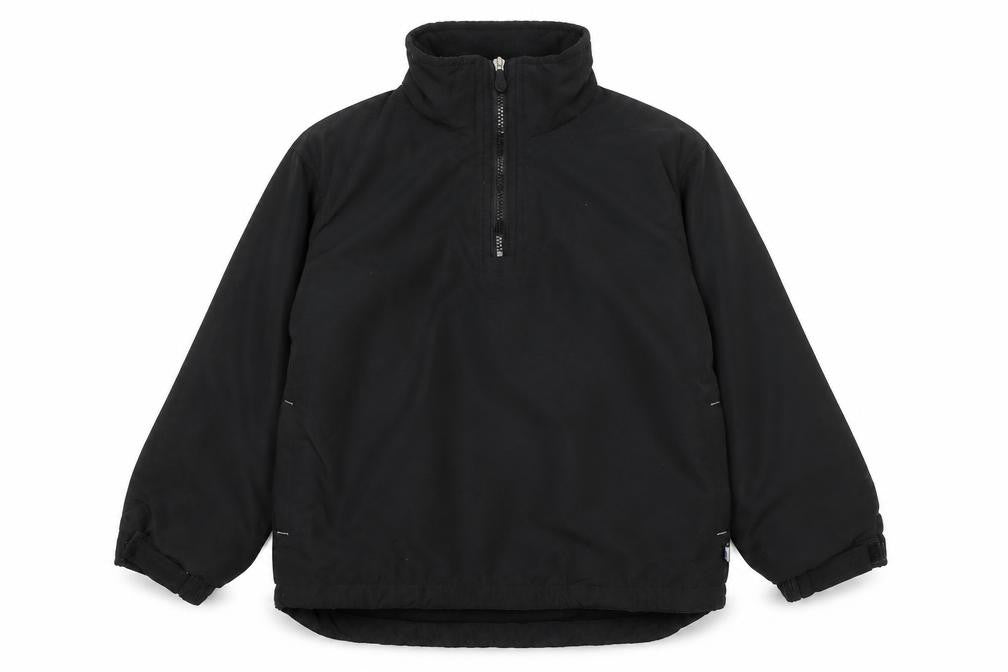 PB Sport Boys Black 9-10 Years Pullover Fleece Sweatshirt 1/4 Zip