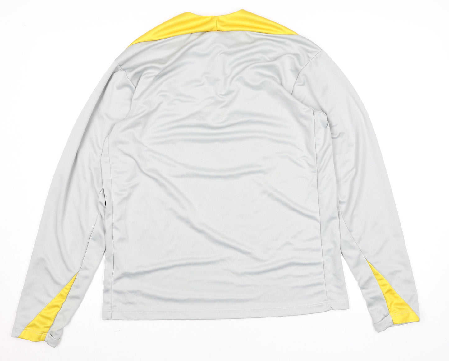 Nike Men's Grey Liverpool LFC Dri-FIT 1/4 Zip Football Training Top S