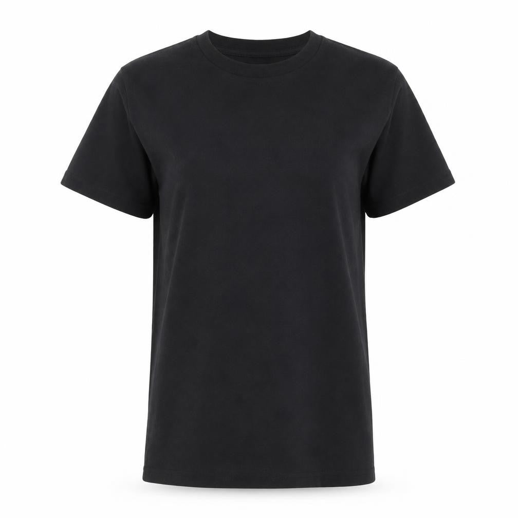 Zara Trafaluc Women's Black Cotton Blend Short Sleeve Basic T-Shirt Size S
