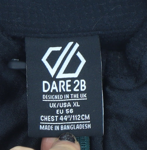 Dare 2B Men's Black XL 1/4 Zip Pullover Sweatshirt Outdoor Top