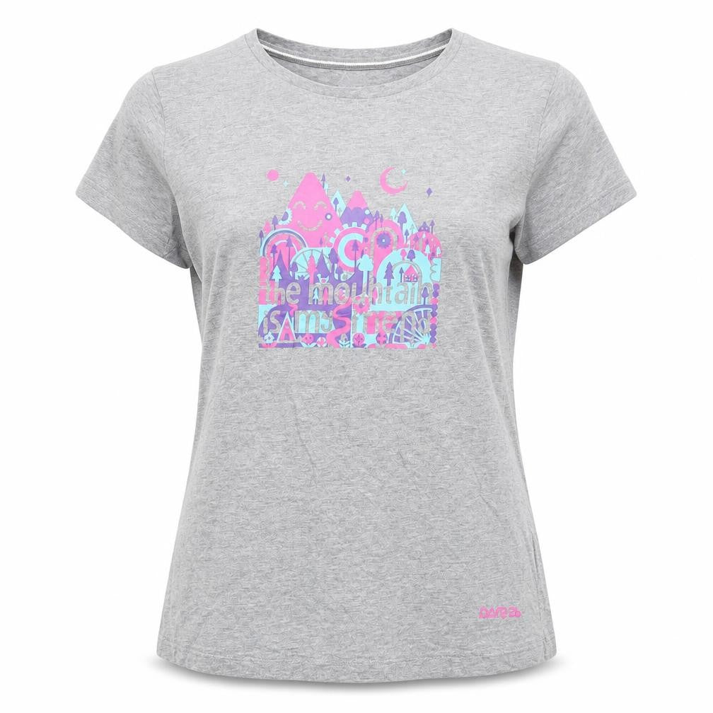 Womens UK Size 14 Dare 2B Grey Cotton Blend T-Shirt