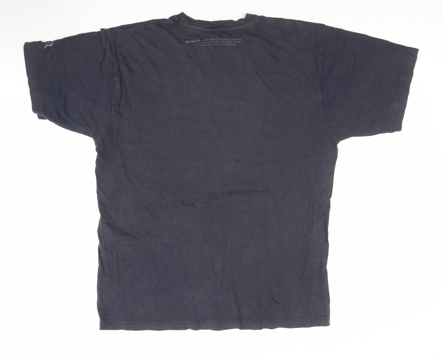 Kustom Kit Men's Black Medium Graphic Crew Neck T-Shirt