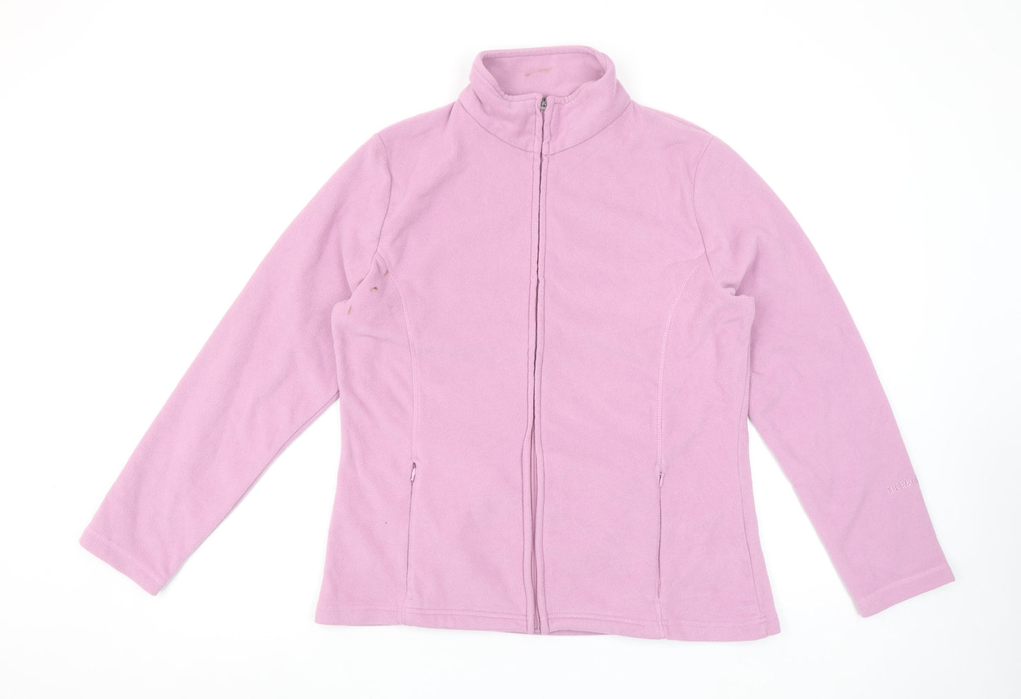 Peter Storm Womens Pink Fleece Full Zip Jacket Size 14