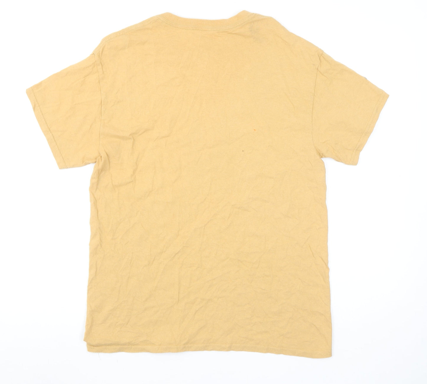 Harry Potter Men’s Beige Medium Graphic T-Shirt 100% Cotton