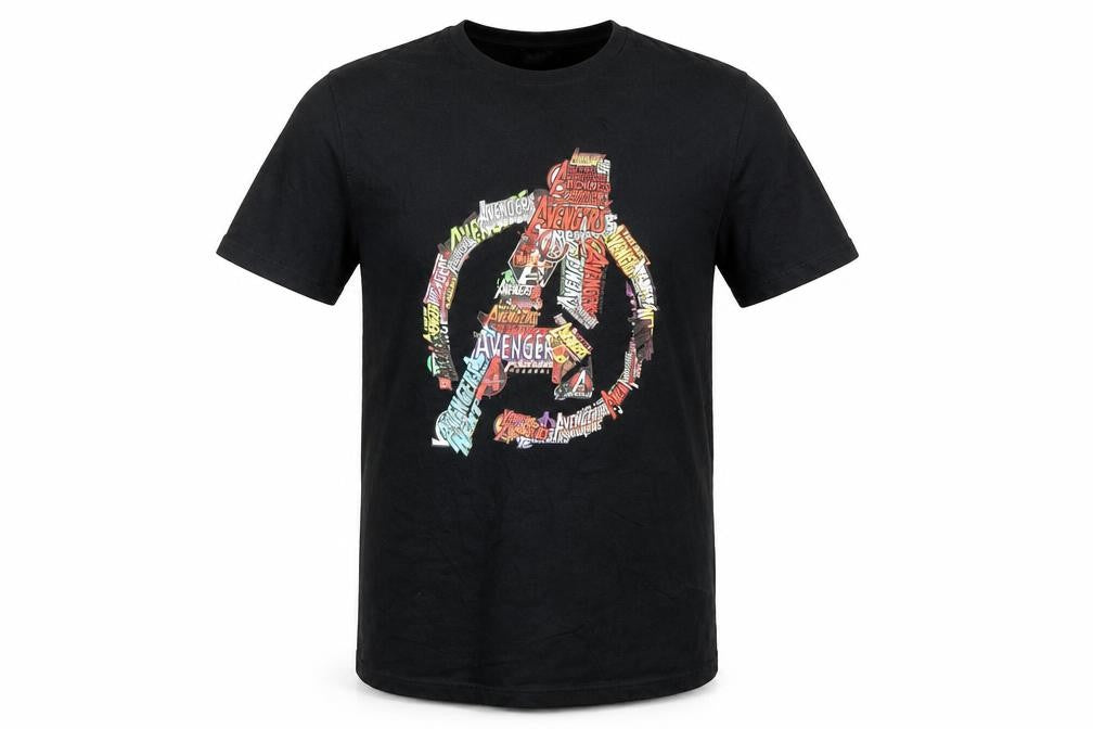 Marvel Avengers Black Men's M Short Sleeve Graphic T-Shirt