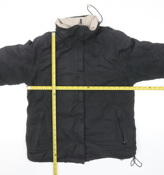 Regatta Women’s Black Size 14 Waterproof Breathable Rain Jacket