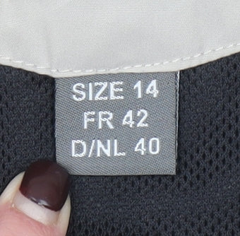 Regatta Women’s Black Size 14 Waterproof Breathable Rain Jacket