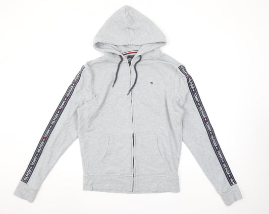 Tommy Hilfiger Men's Grey Full Zip Hoodie Size M