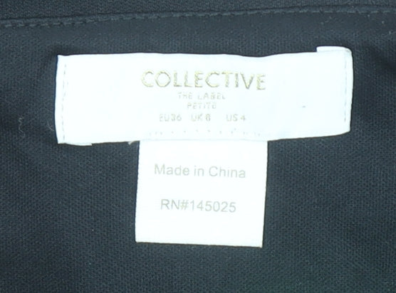 Collective the Label Women’s Green Sequin Mini Skirt UK 8 Petite