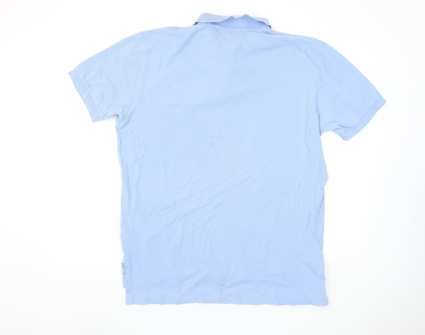 Ralph Lauren Men’s Blue Cotton Short Sleeve Polo Shirt Size L